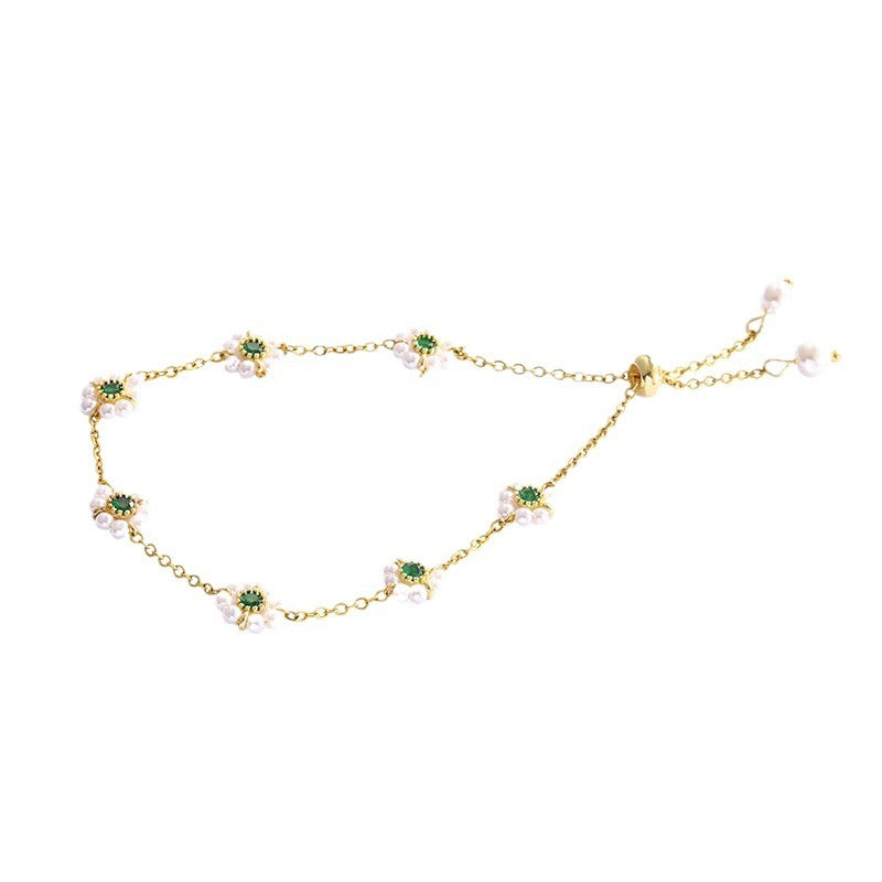 VALORE Pearl Flower Bracelet - High-End Cheap Jewelry