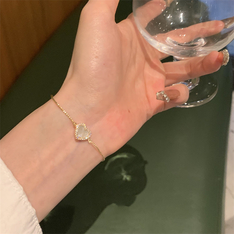 VALORE Cheap Jewelry Silver Bracelet with Blue Gem